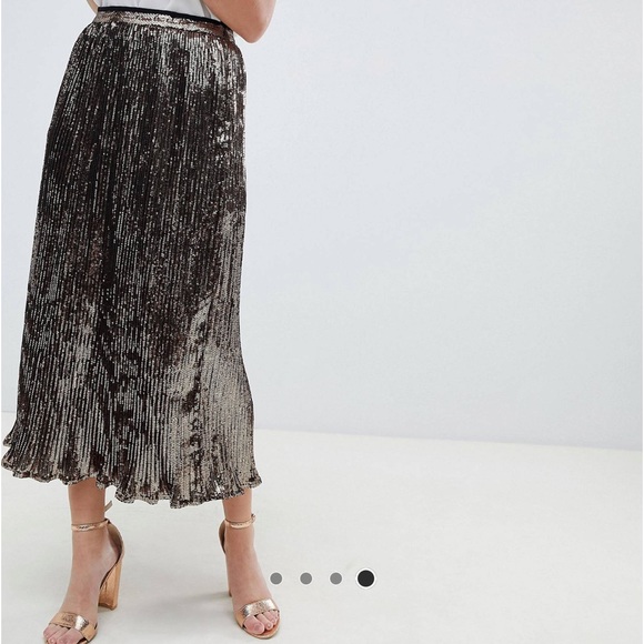 ASOS Design | Sequin Skirt - Picture 3 of 8